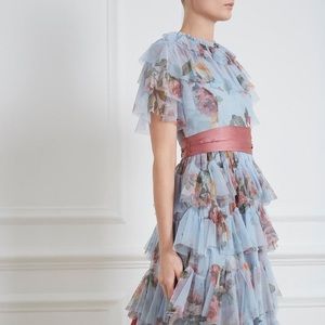 Needle and Thread Blue Venetian Collection Gown